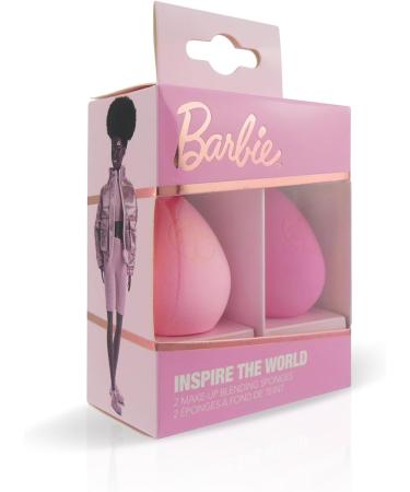 Barbie Make-Up Blender Sponge Duo for foundation BB Cream Contouring and Concealer application - Make-Up Sponge - Blending Sponge - Buy Online on SooperMarket.com