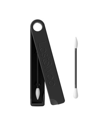 Lastswab Basic reusable cotton swab/makeup stick Penguin Black