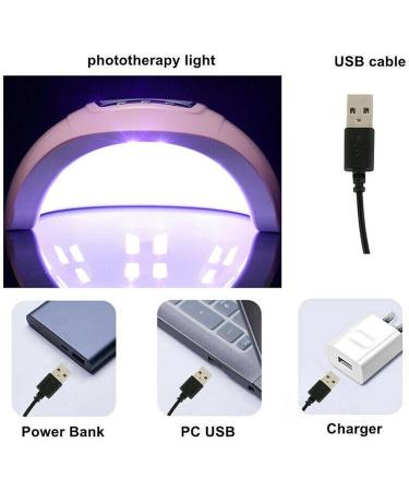 54W Pro Nail Polish Dryer Lamp - LED Gel Acrylic Curing Light with Timer | Fast Drying Manicure Tool - Buy Online on SooperMarket.com