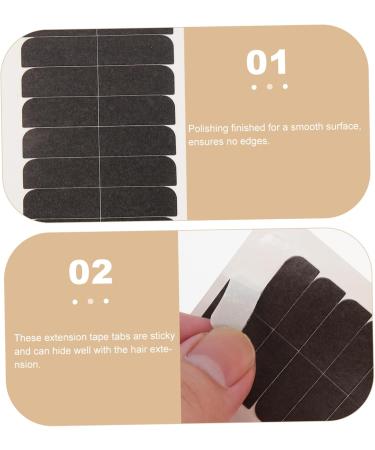 HAPINARY Hair Supplies 10 Sheets Pet blue glue Hair Wig Adhesive Strips waterproof adhesive tape Headband hair extension tape replacement supplies Accessories Double Sided Lace Wigs Tape - Buy Online on SooperMarket.com