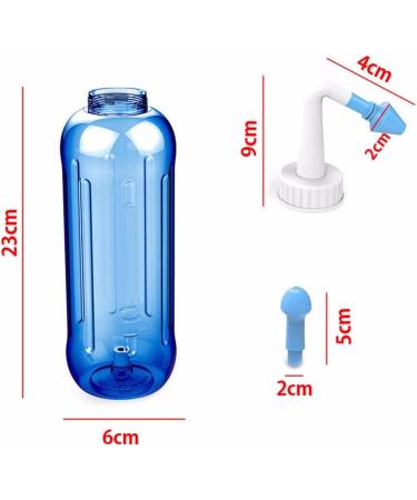 Vigor Laser Nose Wash System Nasal Rinsing Neti Pot Sinus Adults Children Allergies Relief Rinse Neti 500mL Medium - Buy Online on SooperMarket.com