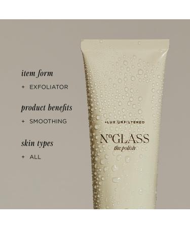 Lux Unfiltered The Polish - Face Exfoliator Scrub for Brighter Smoother Skin | Detoxifying Fragrance-Free Scrub | Shop Internationally - Buy Online on SooperMarket.com