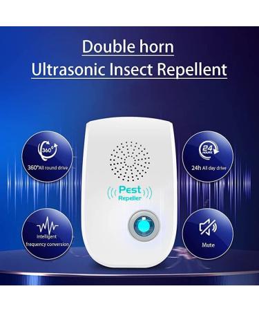 2023 Upgraded Dual Ultrasonic Pest Repeller 12 Pack - Electronic Pest Control for Insects, Roach, Mice, Spider, Mosquito - Ideal for Home, Kitchen, Office, Warehouse, Hotel, Garage - Buy Online on SooperMarket.com