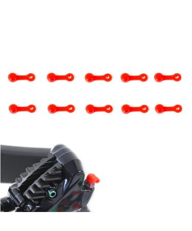 COONIUM Bleed Fitting Rubber Cap for Bike Hydraulic Disc Brake, Pack of 10