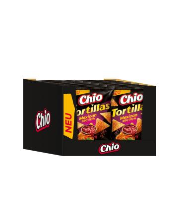 Chio Tortillas Mexican BBQ Style 110g pack of 12 (12 x 110 g)