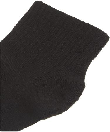 Hanes Women's Cool Comfort Toe Support Ankle Socks 6-Pack, Size 8-12, Black/White Vent - Buy Online on SooperMarket.com