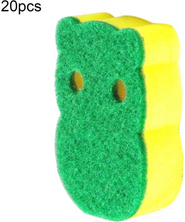 wirlsweal Scrubbing Sponge Breathable Multi-Functional Lightweight Scratch Free Cleaning Sponge Household Supplies Multicolor - Buy Online on SooperMarket.com