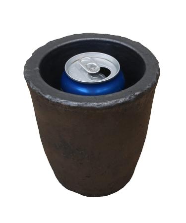 NiocTech 6KG Foundry Clay Graphite Crucibles Cup Furnace Torch Melting Casting Refining for Gold, Silver, Copper, Brass, Aluminum 3272F/1800