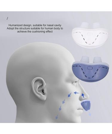 Electric Snoring Relief Device for Anxiety-Free Easy Breathing - Blue - Buy Online on SooperMarket.com