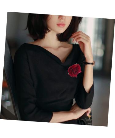 minkissy 2 1 Hibiscus Hair Clip Red Artificial Flowers Flower Hair Clips for Women Hair Clips for Women Thick Hair Rose Hairpin Rose Flower Hair Comb Hair Piece Blossom Hair Accessories medium Rosso - Buy Online on SooperMarket.com