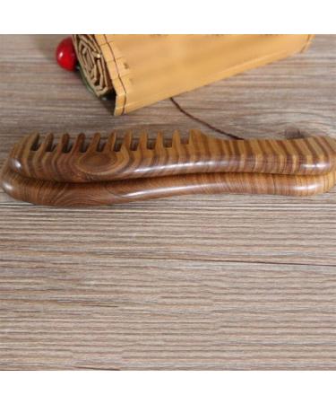 Comb 1PC Fashion Handmade Wooden Sandalwood Hair Comb Head Massager Hairdressing Tool Wide Tooth Comb wooden comb - Buy Online on SooperMarket.com