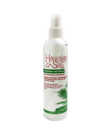 Hawaiian Silky moisturizing and sheen spray White 8 Fl Ounce 8 Fl Oz (Pack of 1)