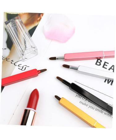NOLITOY Retractable Lip Gloss & Lipstick Brush Applicator - Travel Makeup Tool Kit for Flawless Lips - Buy Online on SooperMarket.com