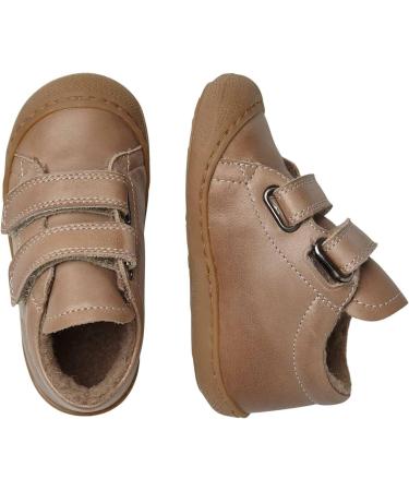 Naturino Cocoon VL Leather First Steps Shoes 7 UK Child - Gold | Premium Quality - Buy Online on SooperMarket.com