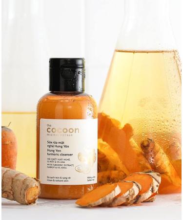 Cocoon Hung Yen Turmeric Cleanser - Natural Skin Brightening Face Wash (4.73 fl oz) | Shop Worldwide - Buy Online on SooperMarket.com