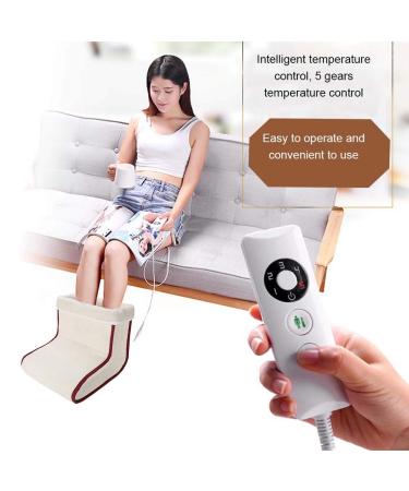 Electrical Foot Warmer | Removable Heating Boots & Footmuff | Winter Warmers for Office & Bedroom (EU) - Buy Online on SooperMarket.com