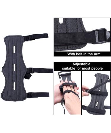 Adjustable Leather Archery Arm Guard for Bow Protection - Buy Online on SooperMarket.com