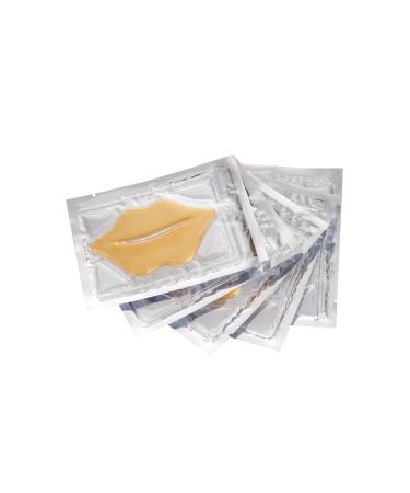 Gold Bio Collagen Crystal Mask Set - 5 Pairs Eye & Lip Masks for Anti-Aging - Buy Online on SooperMarket.com
