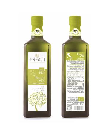 Buy Primoli Cold-Pressed Organic Olive Oil - 100% Italian Fruity Flavor for Pasta Grilled Veggies & Bruschetta (500 ml) - International Shipping Available - Buy Online on SooperMarket.com