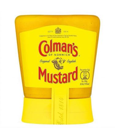 Colman's Original English Squeezy Mustard Imported From The UK England The Best Of British Mustard