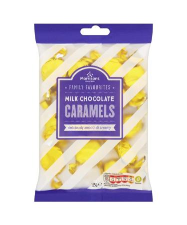 Morrisons Milk Chocolate Caramels 155g