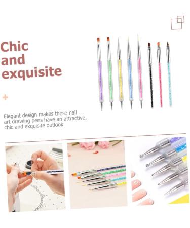 DOITOOL 3 Sets Nail Pen Household Nail Tools Portable Dotting Tools Dotting Accessory Pro Tools Polly Gel Portable Nail Tools Para U as Nail Supply 3d Gel Nail Gel Abs Painting Pen Painted - Buy Online on SooperMarket.com