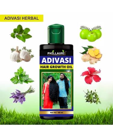 Adivasi Hair Oil Original - Herbal Hair Oil for Men & Women | 400ml | Best Natural Hair Care - Buy Online on SooperMarket.com