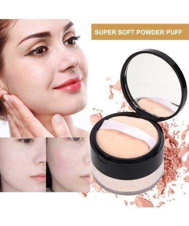 Soft Mat Loose Powder - Transparent Fixing Powder for Matt Finish & Oil Control (01# Natural Color) | Durable Moisturizing Makeup - Buy Online on SooperMarket.com