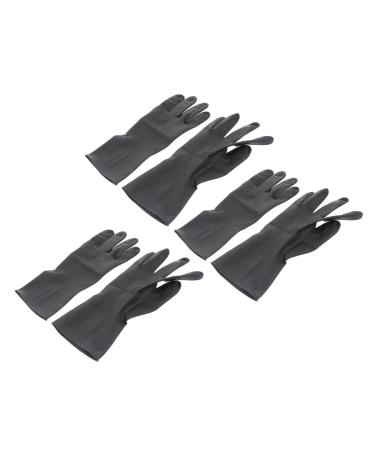 PLAFOPE 3 Pairs Hair Dye Glove Barber Gloves Hair Shampoo Gloves Hair Salon Gloves