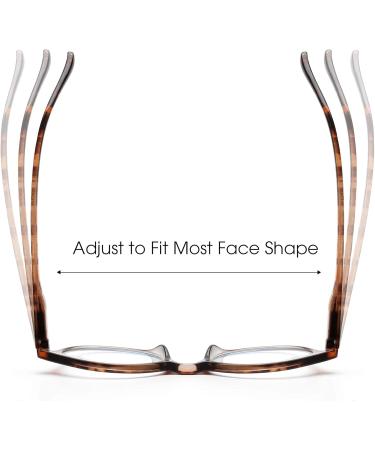 JM 3 Pack Vintage Round Reading Glasses - Spring Hinge Readers for Men & Women - 2.00 Magnification - Mixed Color - Buy Online on SooperMarket.com
