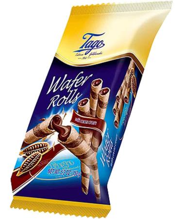 Tago Wafer Rolls Mixed Variety Packs - Cocoa Vanilla Nut & Coconut Cream 150g - Buy Online on SooperMarket.com