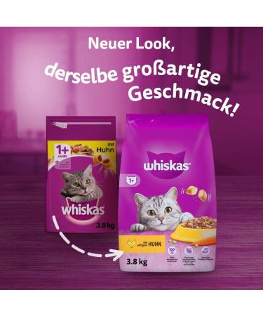Whiskas Chicken Nuggets for Cats - 3.8 kg | Premium Cat Food - International Shipping Available - Buy Online on SooperMarket.com