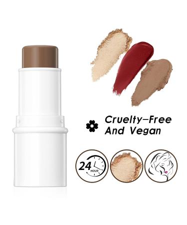 Yeweian Contour Stick 3D Wonder Stick Face Concealer Bronzer Shading Foundation Cream (03 Contour Stick) - Buy Online on SooperMarket.com