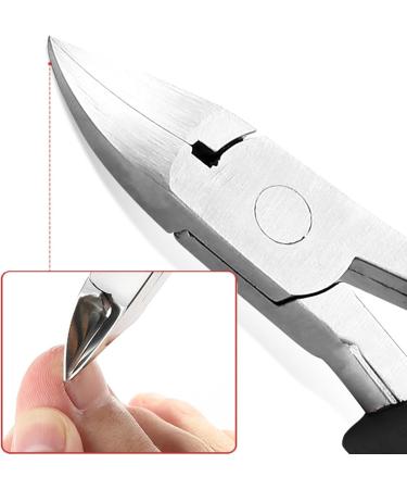 Toe Nail Clippers for Thick Nails & Ingrown Toenail Precision Toenail Clippers Nail Cutter Nail Scissors for Toenails Stainless Steel Toenail Scissors Ingrown Toenail Tool for Elderly Women Men - Buy Online on SooperMarket.com