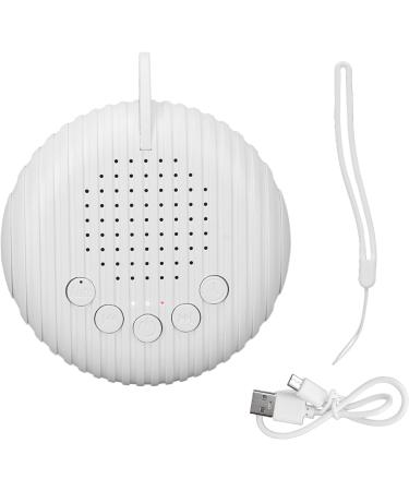 White Noise Sound Machine Portable Sleep Therapy Mini Sleep Aid with 10 Natural Soothing Sounds 15/30/45 Minutes Timing Function for Baby Kids Adults for Home Office Travel - Buy Online on SooperMarket.com