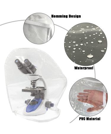Full Size Microscope Dust Cover - 20 L x 20 W | Waterproof PVC | 1 Pc - Buy Online on SooperMarket.com