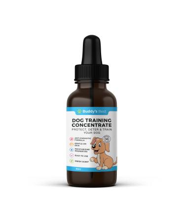 BUDDY'S BEST Dog Training Repellent Spray Concentrate | Makes 30 Litres Repellent | For Anti Chew Urine Stop Digging Deterrent |