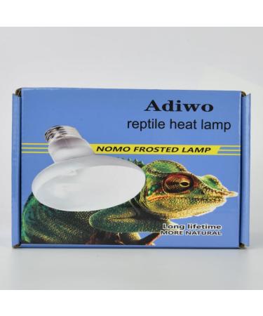 Adiwo Basking Spot Lamp 2 Pack 100W Reptile Heat Bulb Tortoise Heat Lamp Natural Light Basking Bulb Light Heat Lamp for Reptiles Amphibian Chicks Puppies Heating Use (White) - Buy Online on SooperMarket.com