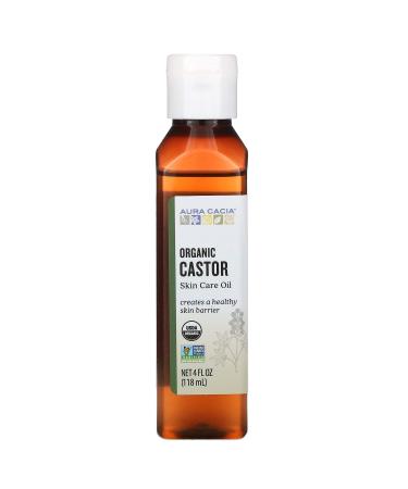 Aura Cacia Skin Care Oil - Organic Castor Oil - 4 fl oz