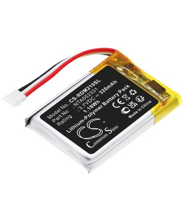 NTA552331 Battery 320mAh Replacement for Rode Wireless Go II(3.7V)