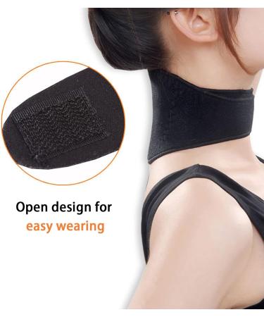 Ewoke Magnetic Neck Wrap - Adjustable Thermal Support for Pain Relief & Cervical Spondylosis - 3 Temperature Settings - Buy Online on SooperMarket.com