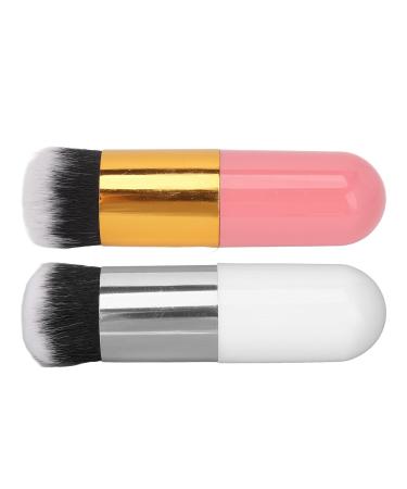 Portable Makeup Foundation Brush | Comfortable Travel Cosmetic Brush for Flawless Skin - Buy Online on SooperMarket.com