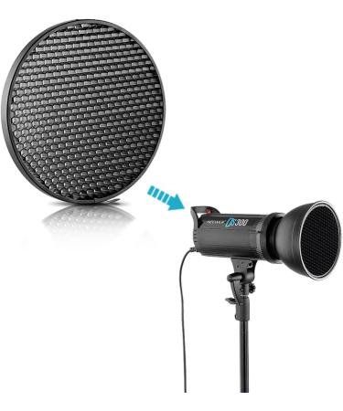 Neewer 7 Standard Reflector Diffuser with Honeycomb Grid for Bowens Mount - Buy Online on SooperMarket.com