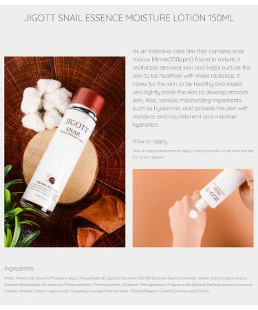 Snail Essence Moisture Skin Care Set - K Beauty Snail Cream Toner & Hydrating Moisturizer - Anti-Aging Formula for Radiant Skin - Buy Online on SooperMarket.com