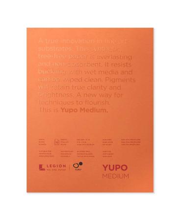 Yupo Paper L21-YUP197W912 White Sheets, 9" x 12", 10 count