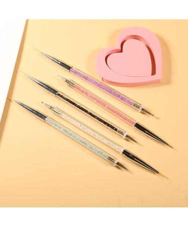 Nail Drill & Dekaim 5PCS Double Heads Crystal Dotting Tools - Premium Nail Art Paint Set for Manicure Enthusiasts | International Shipping Available - Buy Online on SooperMarket.com