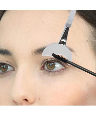 Hugsweet Eyelash Separator Tool | Makeup Tools Eyelash Tool | Reusable Eye Template Eyebrow Stencils Silicone Multifunctional For Beginners Designed For Women Transparent color - Buy Online on SooperMarket.com