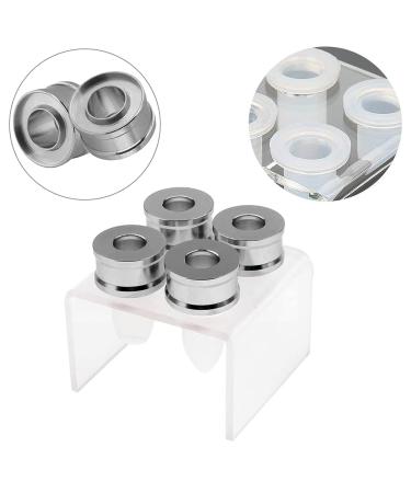 Kalolary 4-Hole Silicone Lipstick Mold DIY Makeup Tool Set with Lipstick Demoulder - Buy Online on SooperMarket.com