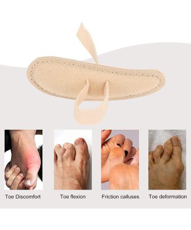 Adjustable Hammer Toe Cushion - Left Toe Corrector for Crooked and Overlapping Toes - Buy Online on SooperMarket.com