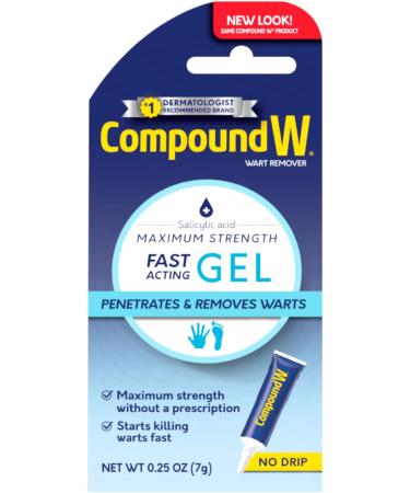 Compound W Fast-Acting Gel Wart Remover (Pack of 2) | Effective Treatment - Buy Online on SooperMarket.com